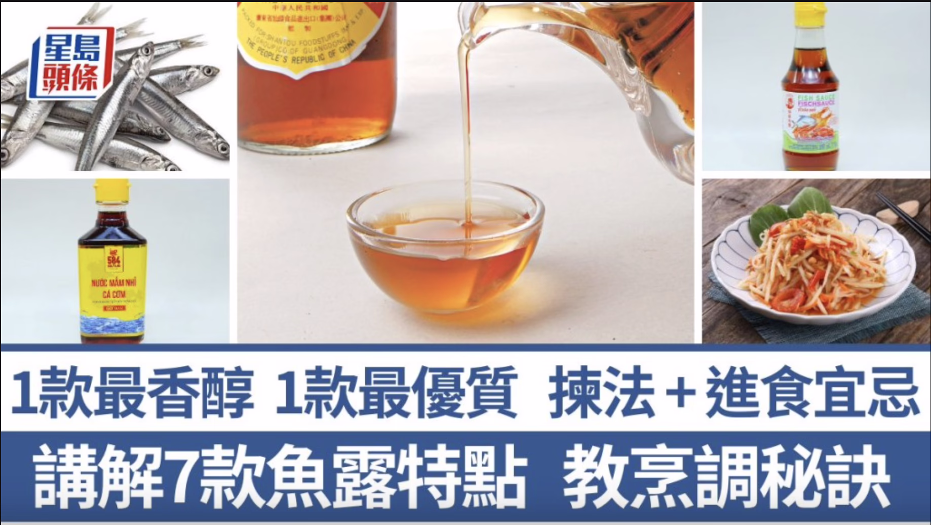 魚露用法點煮最好？專家拆解 7 款魚露特點 1款最香醇啱炒菜 附5大進食宜忌｜食材知識 (星島頭條)